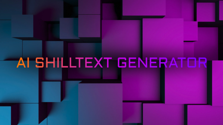 Introducing the AI ShillText Generator: A New Era for Cryptocurrency Marketing Efficiency
